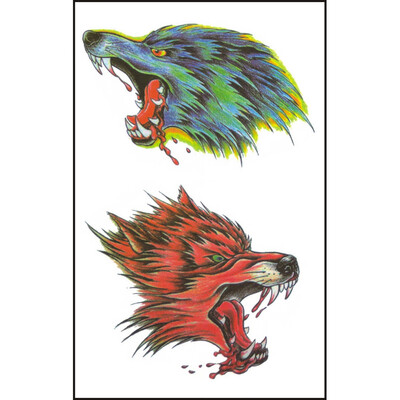 

〖Follure〗Waterproof And Environmentally Friendly Tattoo Stickers For Wolves Arm Tattoo