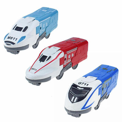 

Creative Mini Deformation Robot Toy High-speed Rail Model for Children Gift