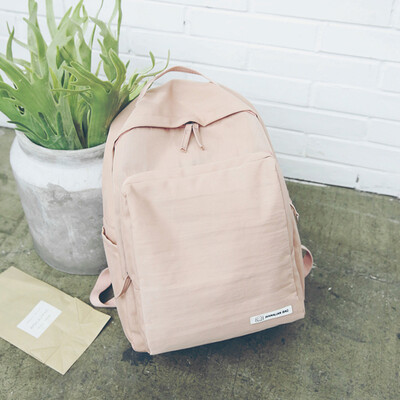 

Ins Wind Bag Female Korean High School Students Tide Brand Simple Mori Department Ancient Feeling Small Fresh Backpack Backpack