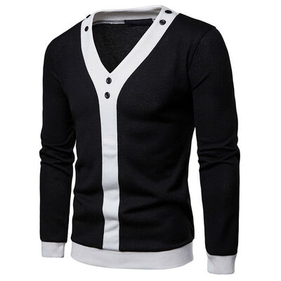 

SUNSIOM Mens Fashion Knitted Cardigan Long Sleeve Jacket Coat Casual Slim Fit Warm Coat