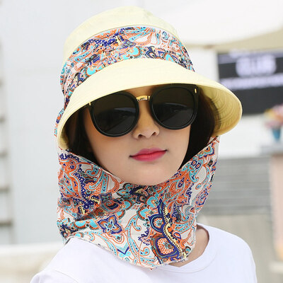 

Foldable Sun Visor Hats Women Outdoor Protection Packable Summer Cap Cover Face