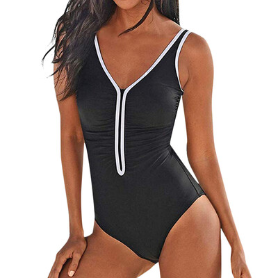 

Saidsome Women Plus Size Tankini Swimjupmsuit Swimsuit Beachwear Padded Swimwear
