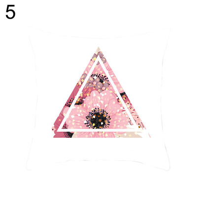 

Flower Animal Geometric Print Pillow Case Waist Throw Cushion Cover Home Decor