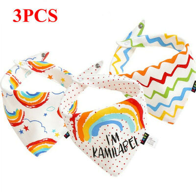 

Baby Boy Girl Newborn Bibs Waterproof Saliva Towel Burp Cloth Feeding Bandana