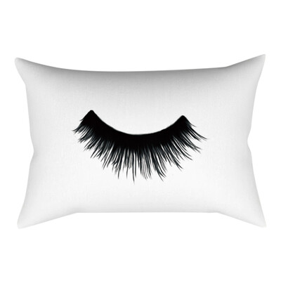 

〖Follure〗Eyelash Out Soft Velvet Cushion Cover 30x50cm Marble Pillow Cases