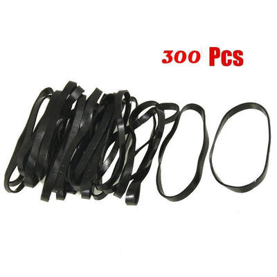 

300pcs Girl Women Rubber Hairband Rope Hair Band Ponytail Holder Braid Elastic