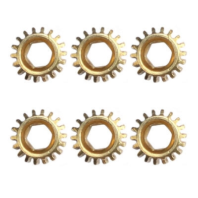 

6pcs Tuners Tuning Pegs Machine Heads Mount Hex Hole 118 Gears for Guitar
