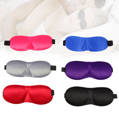 

Greensen 6 Colors 3D Sleeping Eye Mask Eyeshade Blindfold Travel Eyewear Mask For Rest eye mask blindfold