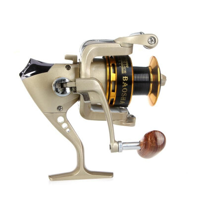 

8BB Ball Bearings LeftRight Interchangeable Collapsible Handle Fishing Spinning Reel PX4000 511 Champagne