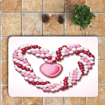

Gobestart Romantic Valentines Day Area Rug Mat For Living Dining Dorm Room Bedroom Home