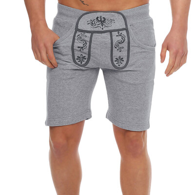 

Gobestart Fashion Mens Elastic Waistband Leisure Printing Expansion Sports Household Trousers