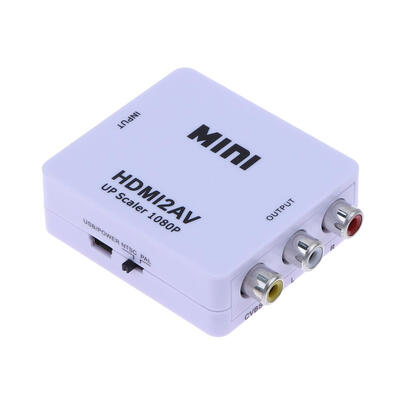 

Mini HDMI TO AV Converter HDMI to CVBS HDMI24AV 480p Adapter