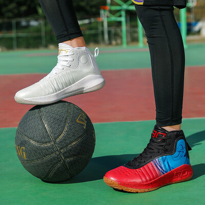

High-top sports basketball shoes mens shoes boots wear-resistant non-slip outfield basketball shoes