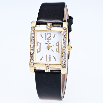 

European&American fashion watches womens digital square head diamond p