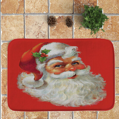 

Toponeto Merry Christmas Welcome Doormats Indoor Home Carpets Decor 40x60CM