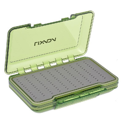 

Lixada Two-sided Waterproof Fly Box Easy Grip Foam Fly Hook Fishing Box Case