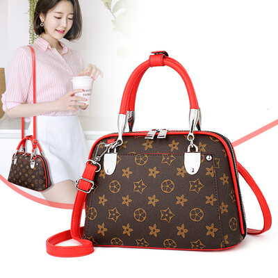 

New womens bag European&American printing camouflage small square bag wild shoulder slung handbag