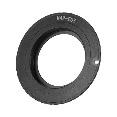 

M42-EOS Lens Mount Adapter Ring for M42 Lens to Canon Elan 7E EOS 3033 EOS 7 EOS D30 650D 6D 350D Cameras