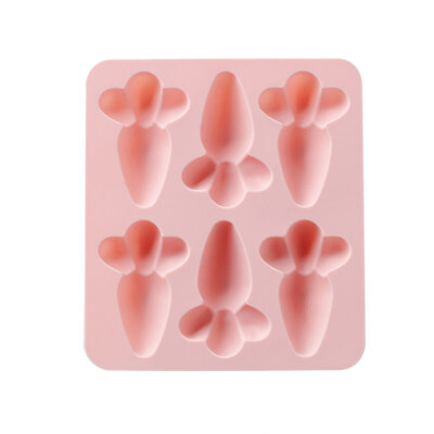 

Silicone Cake Mold DIY Carrot Shape Chocolate Fondant Pudding Baking Mould Tool
