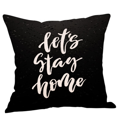 

〖Follure〗Sweet Home Cotton Linen Square Throw Pillow Cases Home Decor Sofa Cushion Cover