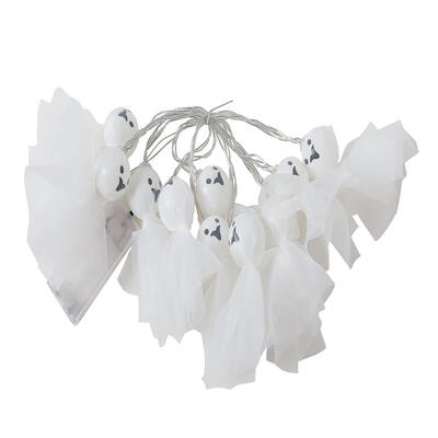 

Fabric Ghost Elf Grimace String Lights Halloween Home Party LED Lamps Decor