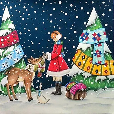 

Siaonvr 5D Embroidery Paintings Rhinestone Pasted DIY Diamond Painting Cross Stitch