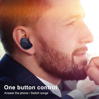 

V11 TWS Earbuds True Wireless Stereo Sound Earphone Bluetooth 50 Sports Headset with Mic Charging Box