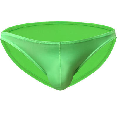

Mens Briefs Ice Silk Triangle Transparent Sexy Youth Seamless Underwear