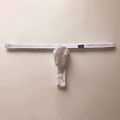 

Mens Ultra-thin Lace Underwear Sexy G-string Briefs Bulge T-back Bikini Sissy