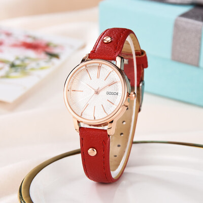 

RM Fashion Simple Without Digital Scale Dial Belt With Quartz Womens Watch