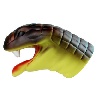 

Realistic Dinosaur Hand Puppet Animal Head Model Figure Glove Children Toys