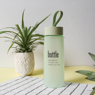

Gobestart Water Bottle Plastic Sport Scrub Leak Proof Drinking My Bottle Portable Fashion