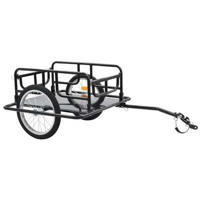 

Bike Cargo Trailer 512"x287"x197" Steel Black