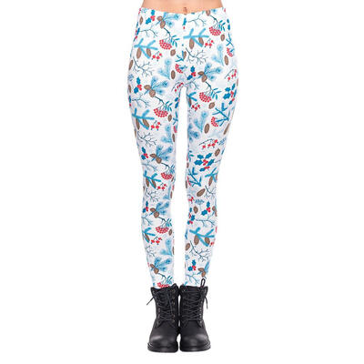 

Yoga Pants Women Tights 3D Digital Print Fitness Leggings Sports Trousers