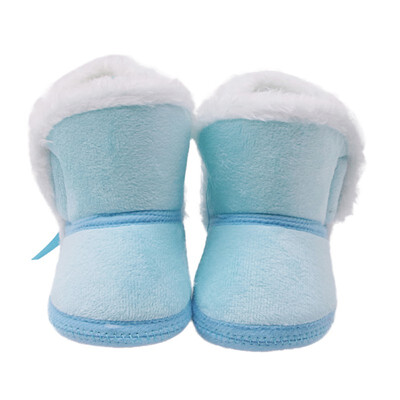 

WEIXINBUY winter baby boys girls shoes russia winter infants warm shoes Faux fur girls baby booties Leather boy baby boots
