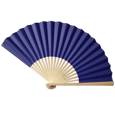 

Siaonvr Chinese Style Hand Held Fan Bamboo Paper Folding Fan Party Wedding Decor