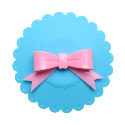 

Bowknot Dustproof Reusable Cup Silicone Lid Cup Cover Seal Cover