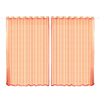 

Gezitelilun Window Screens Transparent Curtains Punch Style for Living Room