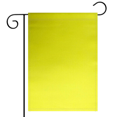 

Gobestart DIY Double-sided Garden Banner Solid Color Garden Banner Party Decoration