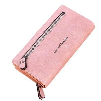 

Women Lady Faux Leather Wallet Long Clutch Bag Card Holder Zipper Purse Handbag