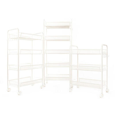 

Kerry fine honeycomb network five-layer storage car - XM_415W ivory white