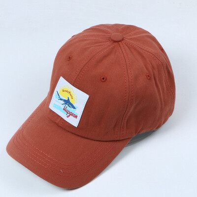 

New cap girl summer cartoon shark sun hat mens summer outdoor sports baseball cap custom sun shade hat