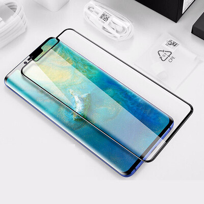

20D Tempered Glass For Huawei Mate 20 Pro 30 Lite Full Glue Cover Protective Glass For Huawei P20 P30 Lite Screen Protector Film
