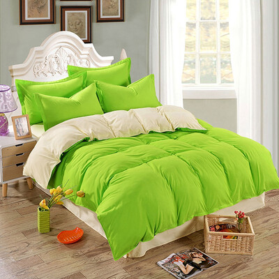 

1pcs Comfort Solid Color Bedding Cover Plain Duvet Cover Quilt Cover Twin Full & King Size
