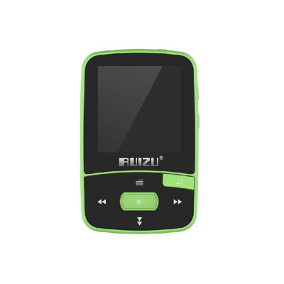 

RUIZU X50 8GB 15in MP3 MP4 Player HiFi Lossless Sound Quality Bluetooth Pedometer TF Card FM Radio Recording E-book Time Calendar
