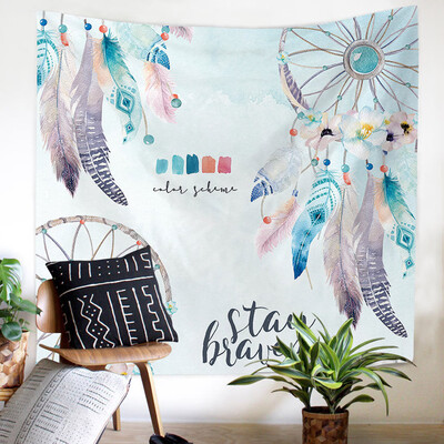 

Toponeto Colorful Print Tapestry Art Room Wall Hanging Tapestry Art Nature Home Decor