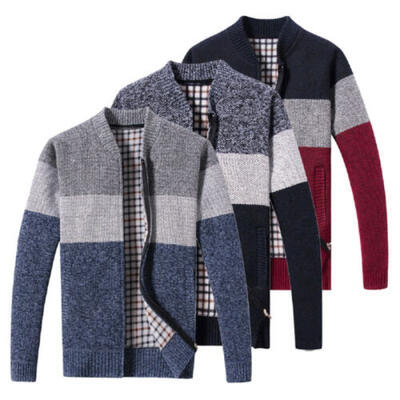 

Fashion Mens Long Knitted Cardigan Slim Fit Jumper Sweater Coat Jacket Outwear