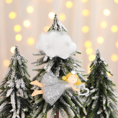 

Tailored Christmas Crafts Christmas Tree Ornaments Cloud Angel Pendant