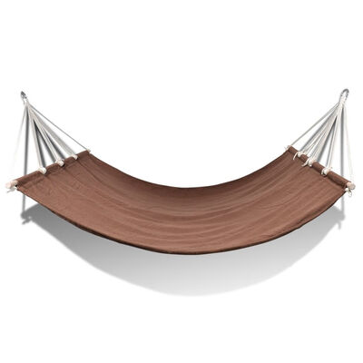 

Hammock with Bar 827"x59" Brown
