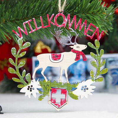 

Tailored DIY Wooden Pendant Ornaments for Christmas Tree&Party Decorations